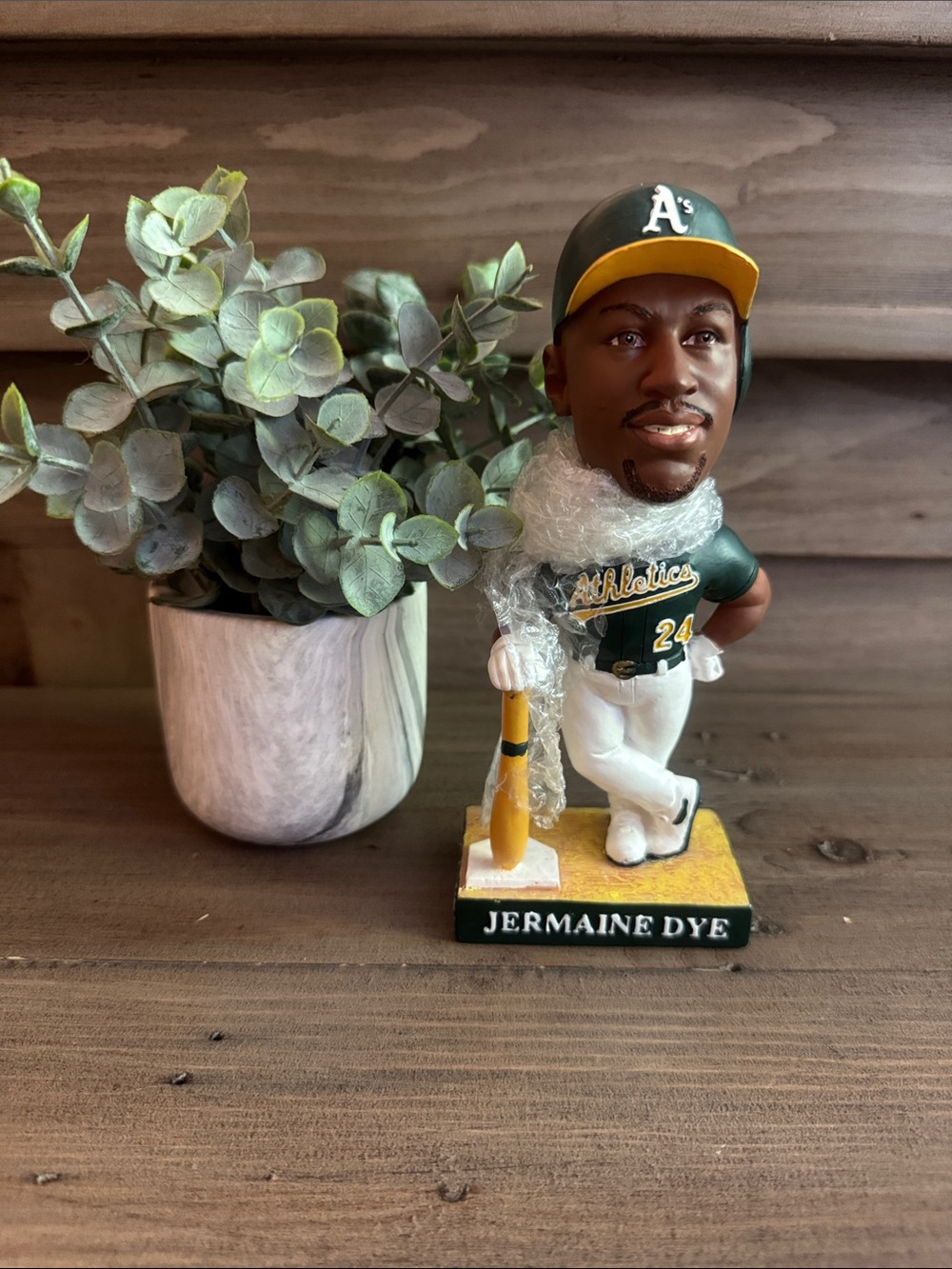 Oakland A’s 2002 Jermaine Dye SGA Bobblehead
